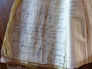 cahier de la confrérie - 19 Mars 1922 